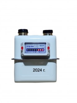 Счетчик газа СГД-G4ТК с термокорректором (вход газа левый, 110мм, резьба 1 1/4") г. Орёл 2024 год выпуска Абакан